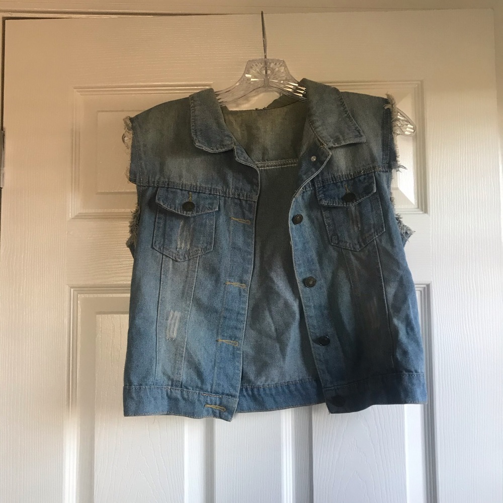 Denim vest
